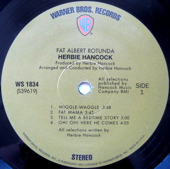 Herbie Hancock : Fat Albert Rotunda (LP, Album, RE)
