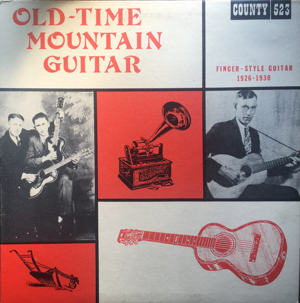 Various : Old-Time Mountain Guitar (Finger-Style Guitar 1926-1930) (LP, Comp)