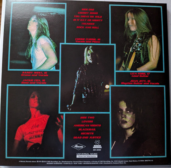 The Runaways : The Runaways (LP, Album, Club, Ltd, RE, Blu)