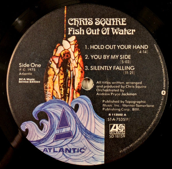 Chris Squire : Fish Out Of Water (LP, Album, Club, Ind)