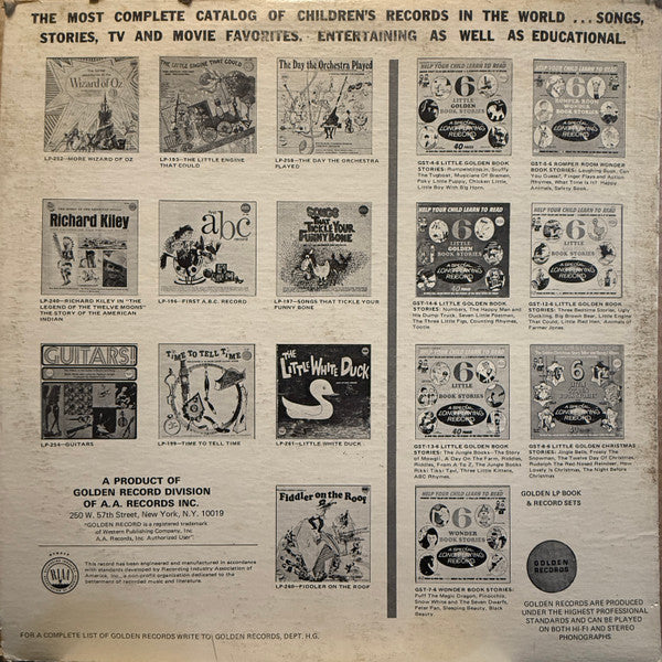 Alfred Hitchcock : Alfred Hitchcock Presents Ghost Stories For Young People (LP, Album)