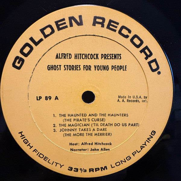 Alfred Hitchcock : Alfred Hitchcock Presents Ghost Stories For Young People (LP, Album)