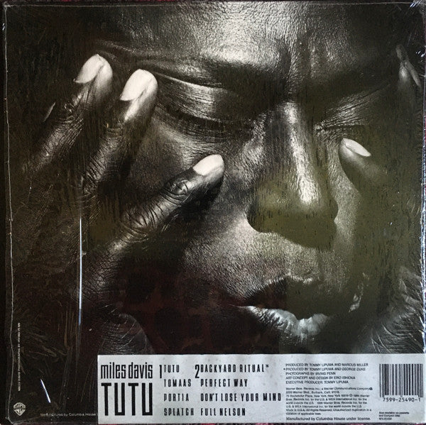 Miles Davis : Tutu (LP, Album, Club)