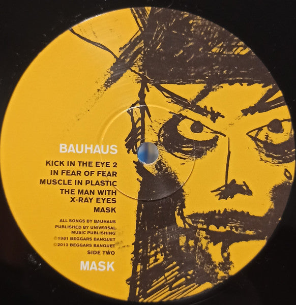 Bauhaus : Mask (LP, Album, RE, Gat)