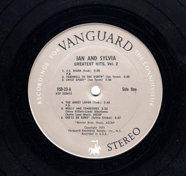 Ian & Sylvia : Greatest Hits Volume 2 (2xLP, Comp, Gat)