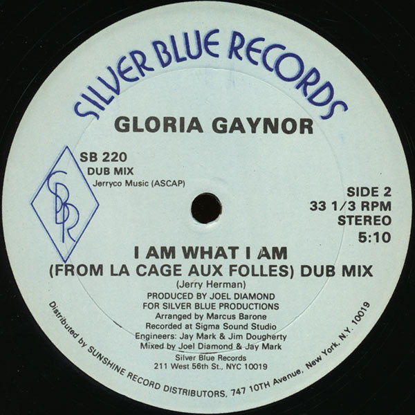 Gloria Gaynor : I Am What I Am (12")