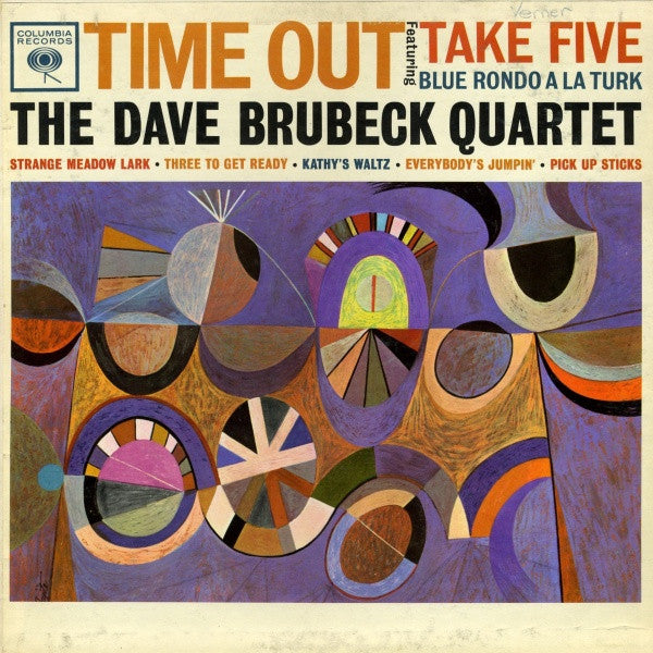 The Dave Brubeck Quartet : Time Out (LP, Album, Mono, RE, RP)