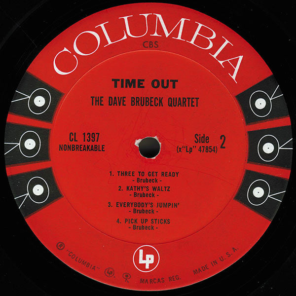 The Dave Brubeck Quartet : Time Out (LP, Album, Mono, RE, RP)