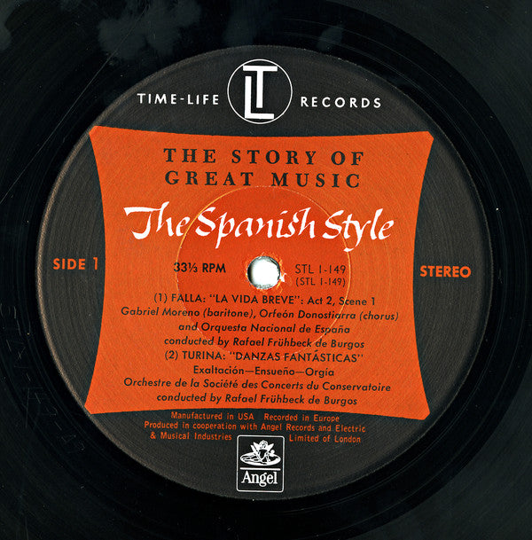 Various : The Spanish Style (4xLP, Comp + Box)