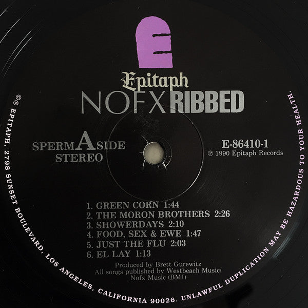 NOFX : Ribbed (LP, Album, RE)