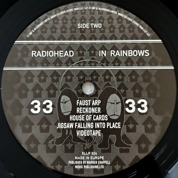 Radiohead : In Rainbows (LP, Album, RE, RP)