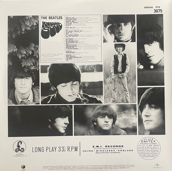 The Beatles : Rubber Soul  (2xLP, Album, RE, 180)