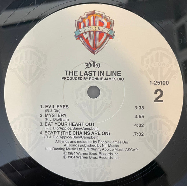 Dio (2) : The Last In Line (LP, Album, All)