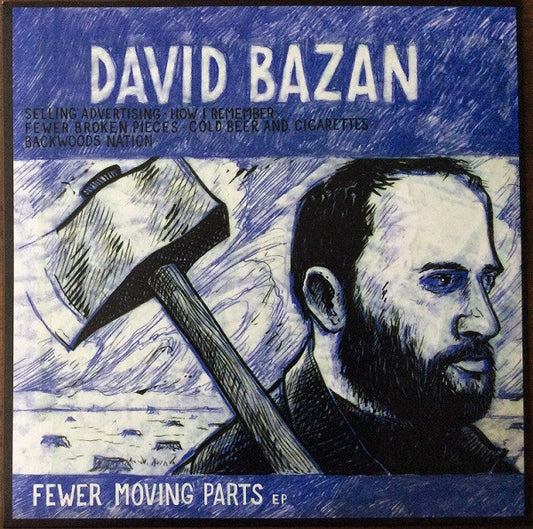 David Bazan : Fewer Moving Parts EP (12", EP, RE, RM)
