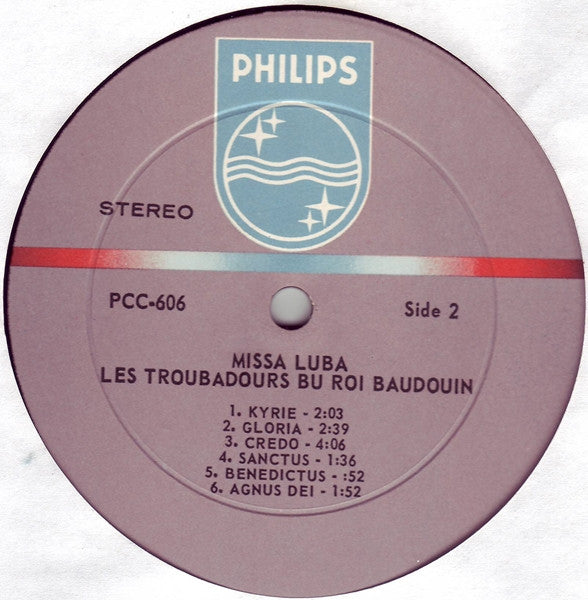 Les Troubadours Du Roi Baudouin : Missa Luba (LP, Album, RE, Gat)
