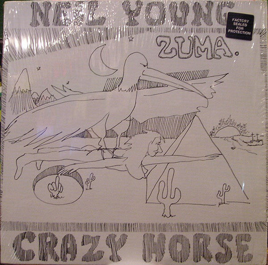 Neil Young With Crazy Horse : Zuma (LP, Album, San)