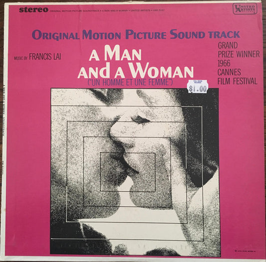Francis Lai : A Man And A Woman (Original Motion Picture Soundtrack) (LP, Album, Club, Cap)