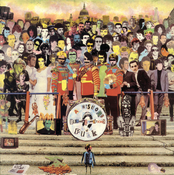 Various : Burning Ambitions (A History Of Punk) (2xLP, Comp)