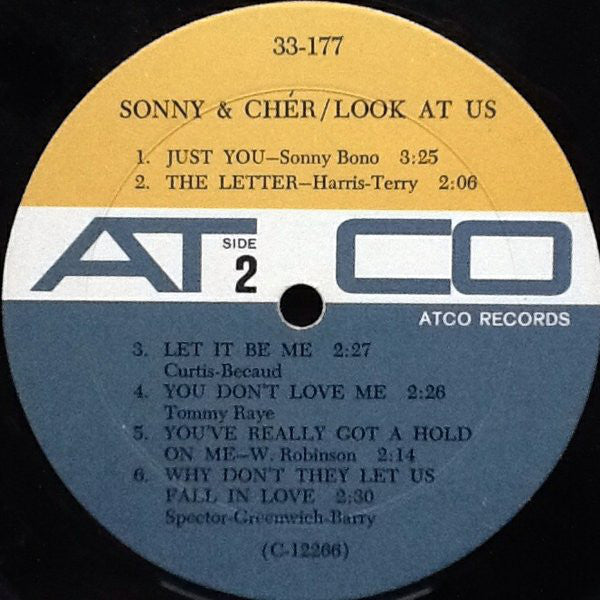 Sonny & Chér* : Look At Us (LP, Album, Mono, Mon)