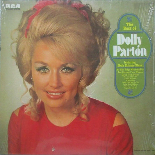 Dolly Parton : The Best Of Dolly Parton (LP, Comp, RE)