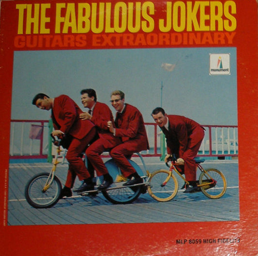 The Fabulous Jokers* : Guitars Extraordinary (LP, Mono)