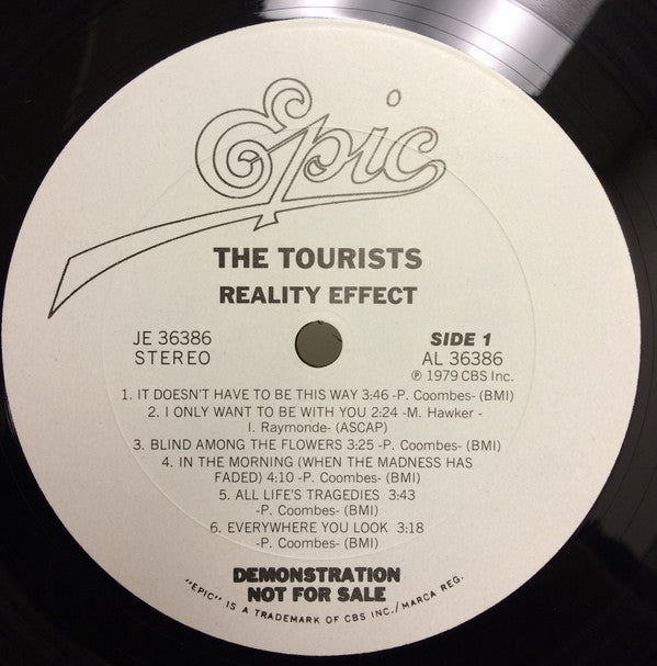 The Tourists : Reality Effect (LP, Album, Promo, San)