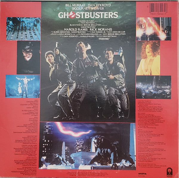 Various : Ghostbusters (Original Soundtrack) (LP, Album, Ind)