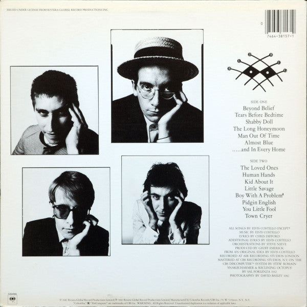 Elvis Costello And The Attractions* : Imperial Bedroom (LP, Album, Ter)