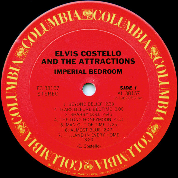 Elvis Costello And The Attractions* : Imperial Bedroom (LP, Album, Ter)