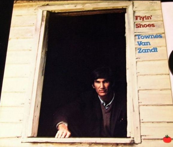 Townes Van Zandt : Flyin' Shoes (LP, Album, Promo)