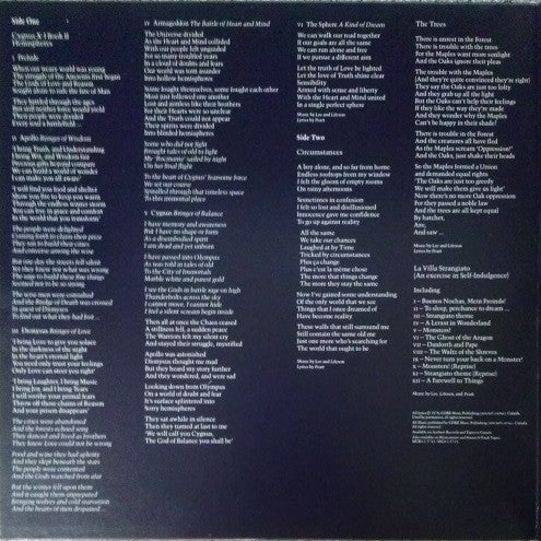 Rush : Hemispheres (LP, Album, San)