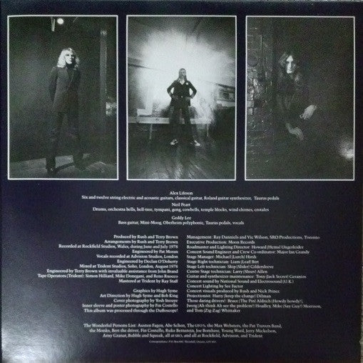 Rush : Hemispheres (LP, Album, San)