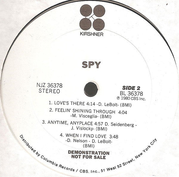 Spy (10) : Spy (LP, Album, Promo)