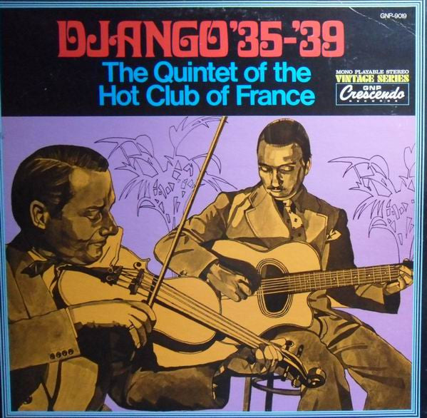 Django Reinhardt : Django ‘35-‘39 - The Quintet Of The Hot Club Of France  (LP, Comp)