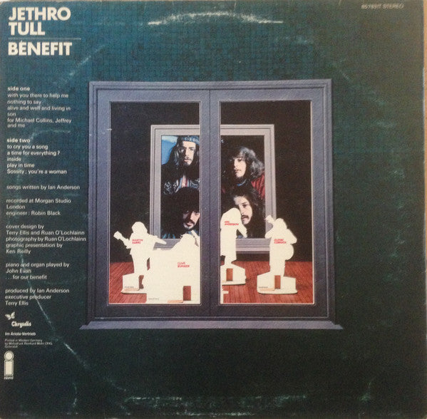 Jethro Tull : Benefit (LP, Album, RE, Sin)