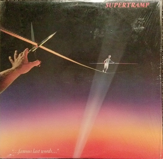 Supertramp : "...Famous Last Words..." (LP, Album, Pit)