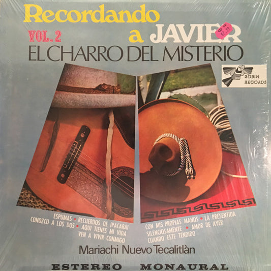 Mariachi Nuevo Tecalitlan : Recordando A Javier Vol. 2 - El Charro Del Misterio (LP)