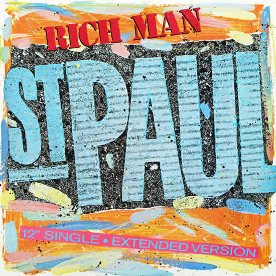 St. Paul : Rich Man (Extended Version) (12", Single, Pic)