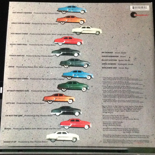The Cars : Greatest Hits (LP, Comp, RE, Gat)