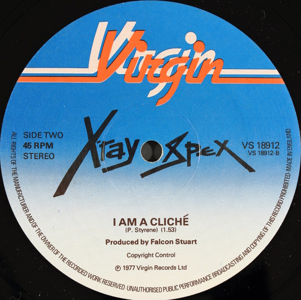 X-Ray Spex : Oh Bondage Up Yours! (12", Ltd)