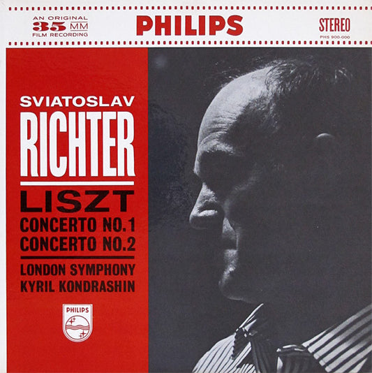 Sviatoslav Richter, Franz Liszt, London Symphony Orchestra, Kiril Kondrashin : Concerto No.1 / Concerto No.2 (LP)