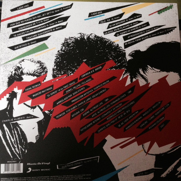 Soda Stereo : Soda Stereo (LP, Album, RE, 180)