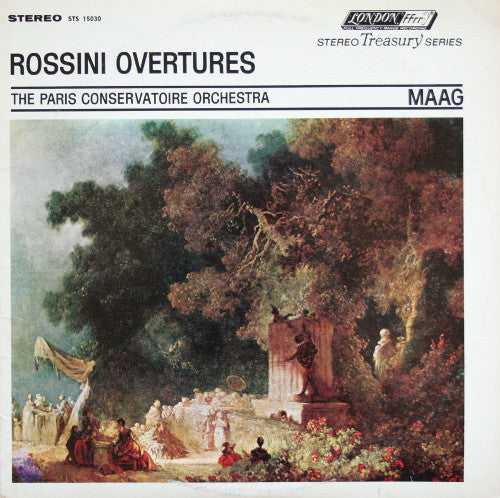 Gioacchino Rossini, Orchestre Du Conservatoire de Paris, Peter Maag : Rossini Overtures (LP)