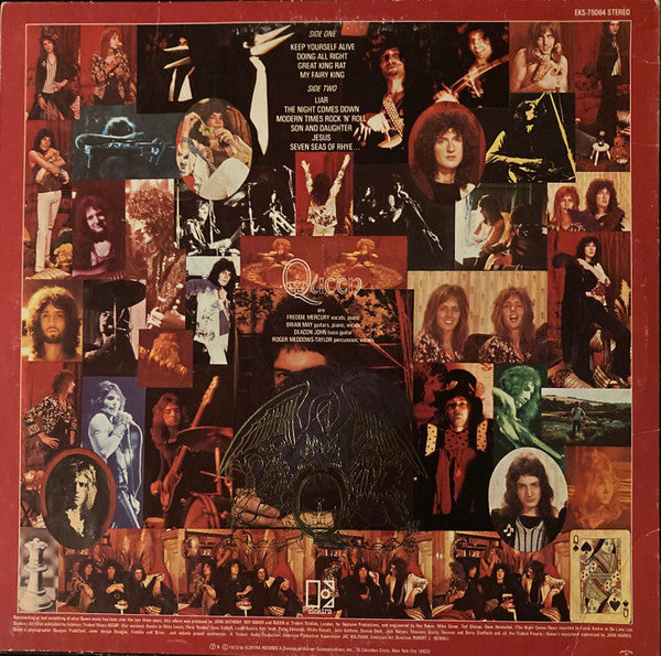 Queen : Queen (LP, Album, Emb)