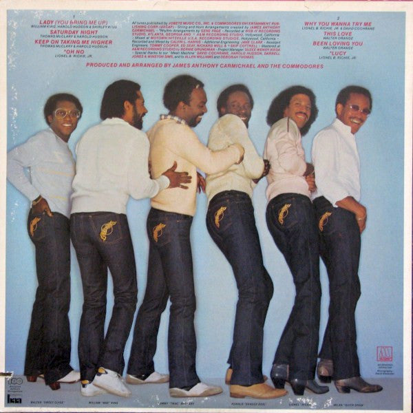 Commodores : In The Pocket (LP, Album)