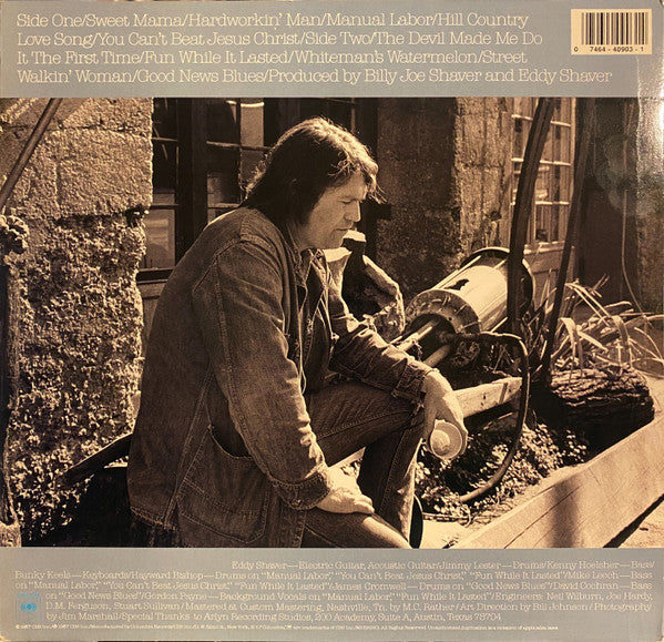 Billy Joe Shaver : Salt Of The Earth (LP, Album)