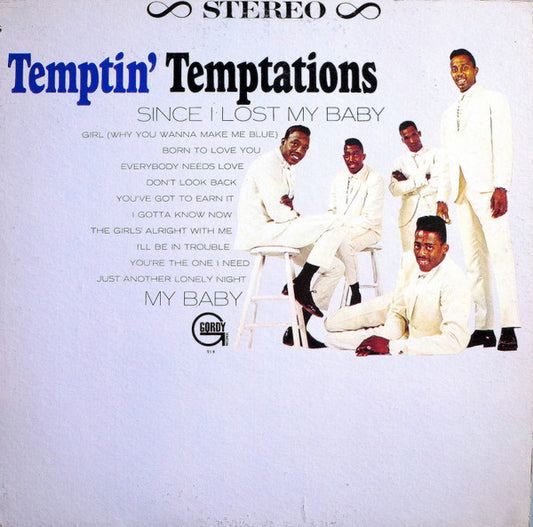 The Temptations : The Temptin' Temptations (LP, Album)