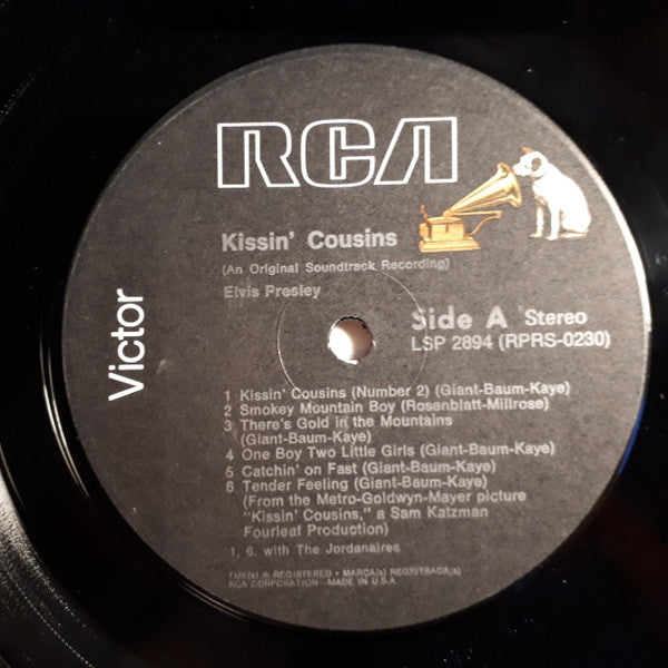 Elvis Presley : Kissin' Cousins (LP, Album, RE, Bla)