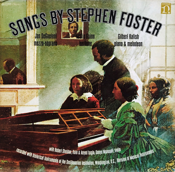 Stephen Foster, Jan Degaetani, Leslie Guinn : Songs By Stephen Foster (1826-1864) (LP, Album)