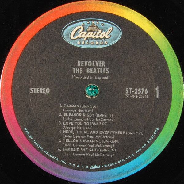 The Beatles : Revolver (LP, Album, Ter)
